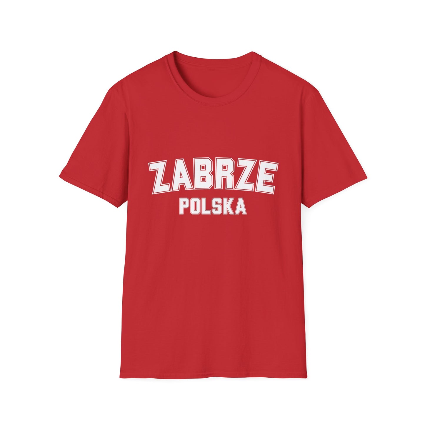 Zabrze Poland Unisex Softstyle T-Shirt - Casual Heritage Tee