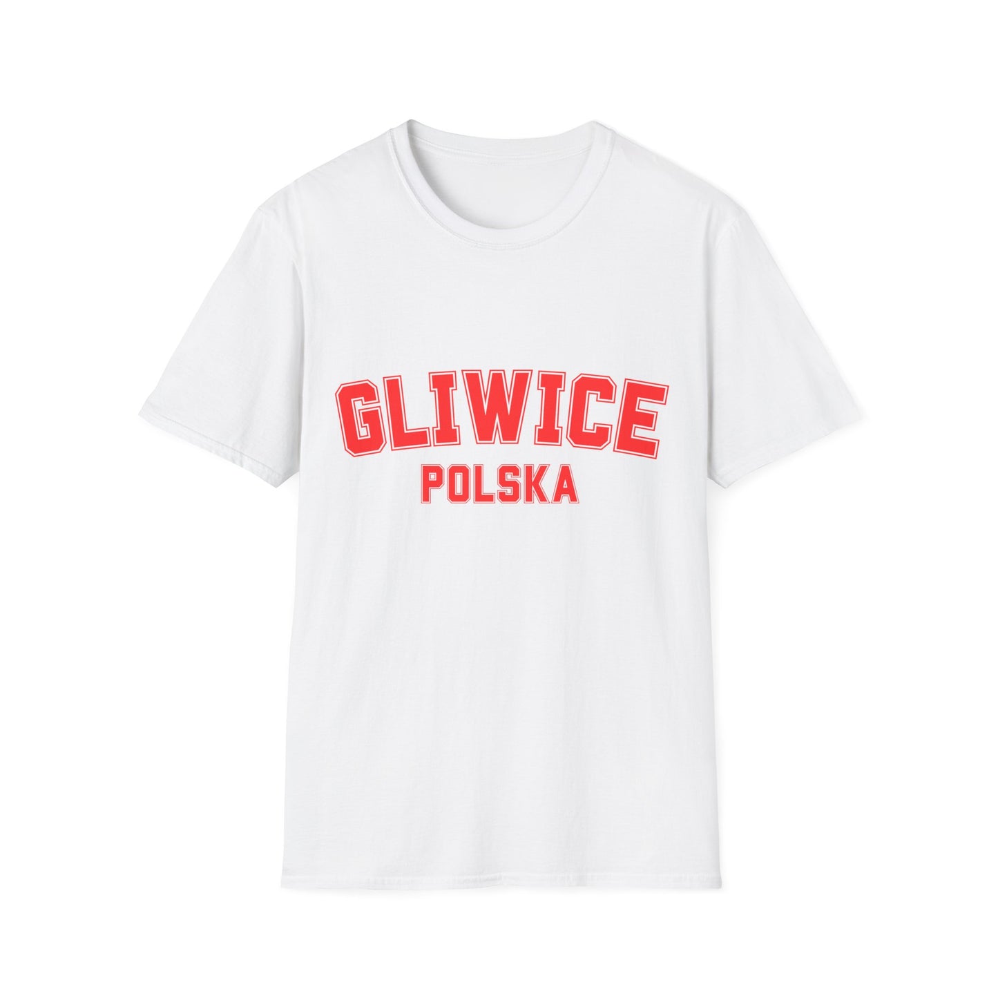 Gliwice Poland Unisex Softstyle T-Shirt - Casual Heritage Tee