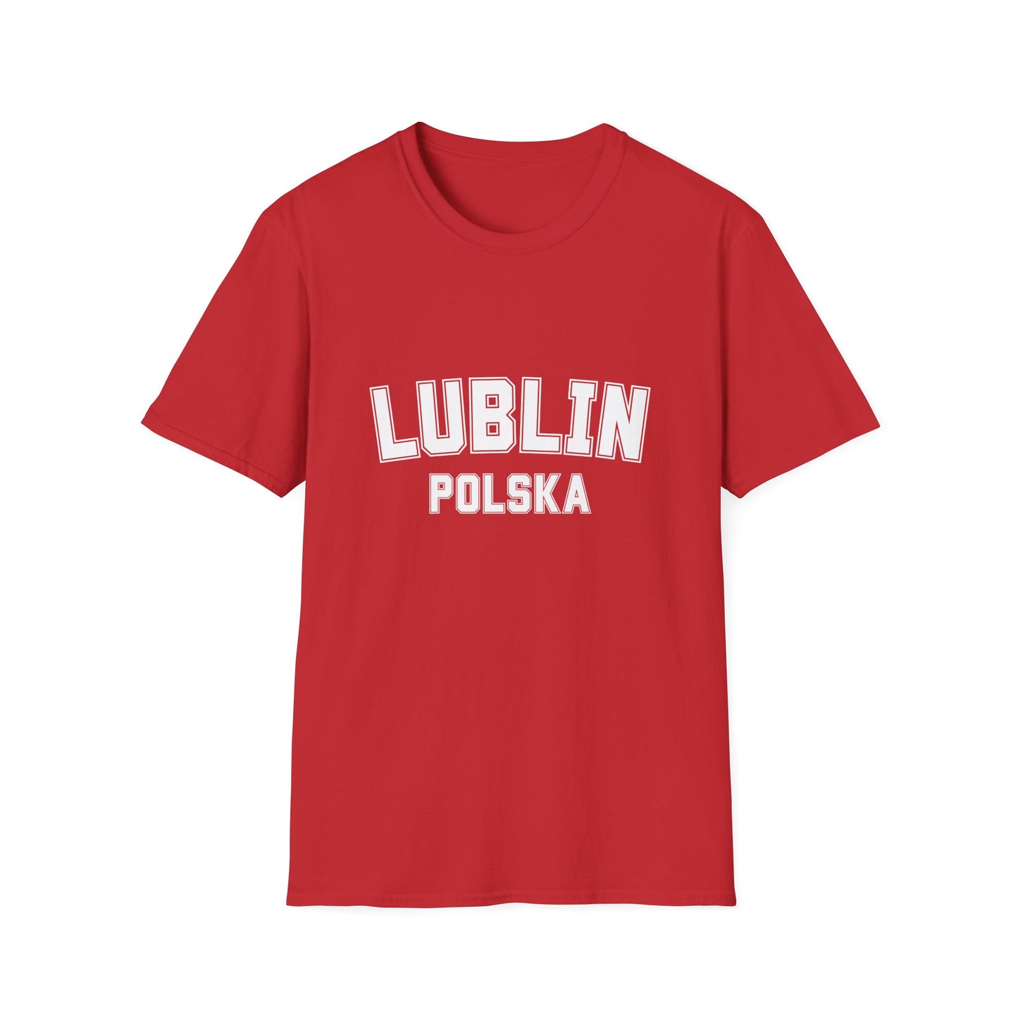 Lublin Poland Unisex Softstyle T-Shirt - Casual Heritage Tee