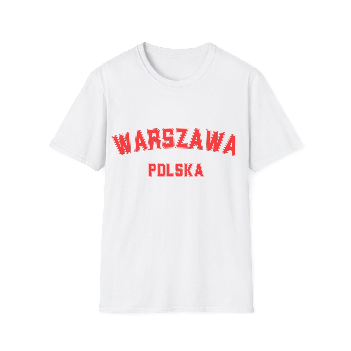 Warszawa Poland Unisex Softstyle T-Shirt - Casual Heritage Tee