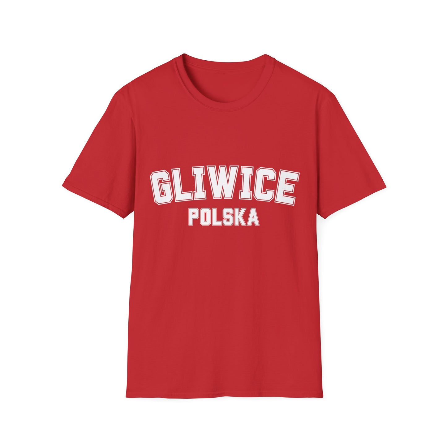 Gliwice Poland Unisex Softstyle T-Shirt - Casual Heritage Tee