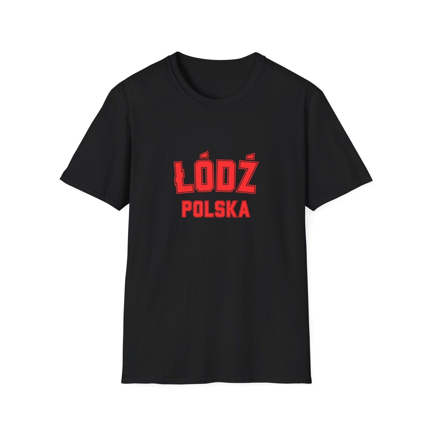 Łódź Poland Unisex Softstyle T-Shirt - Casual Heritage Tee