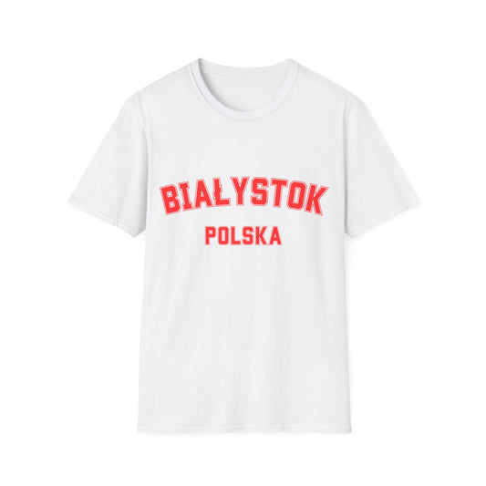 Bialystok Poland Unisex Softstyle T-Shirt - Casual Heritage Tee