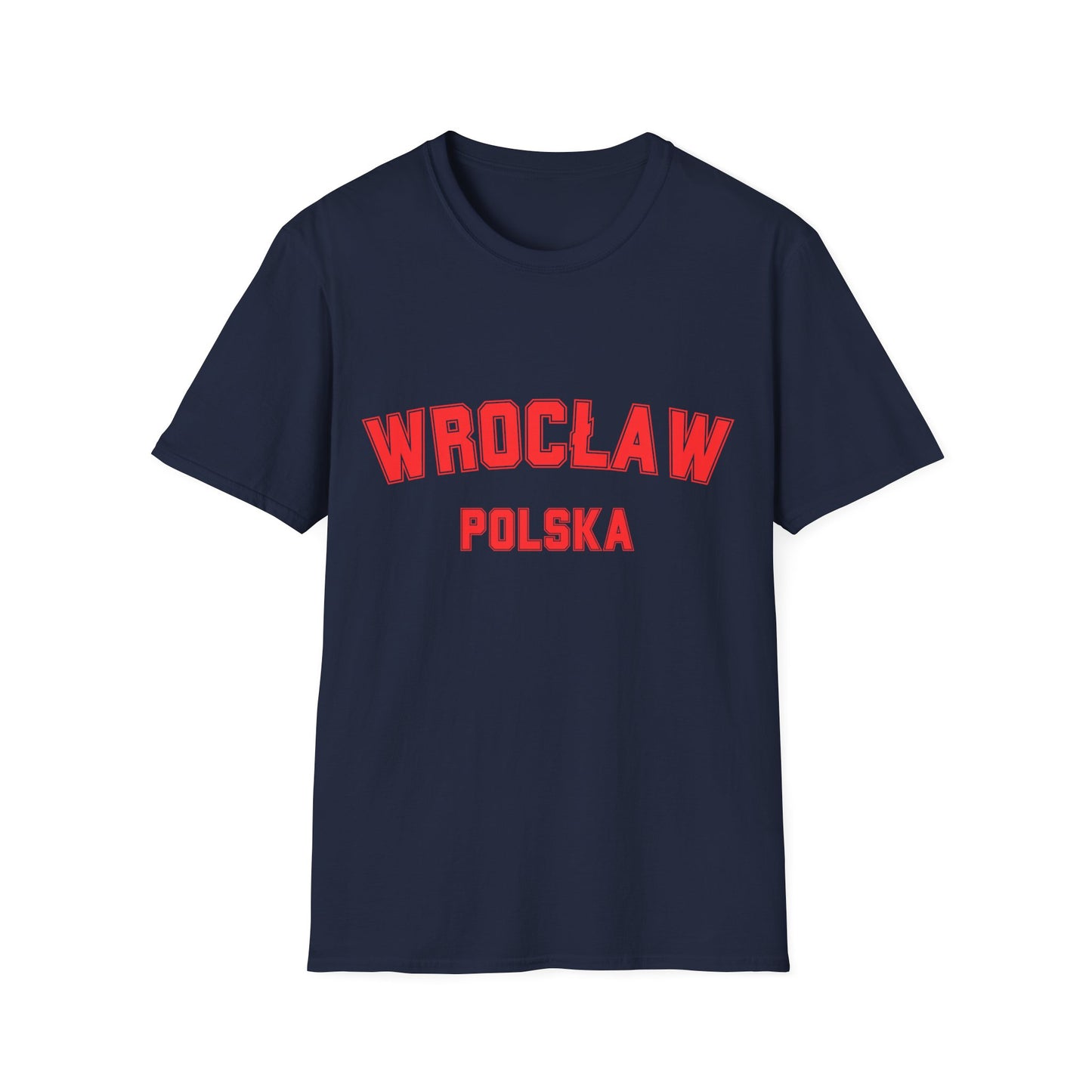 Wrocław Poland Unisex Softstyle T-Shirt - Casual Heritage Tee