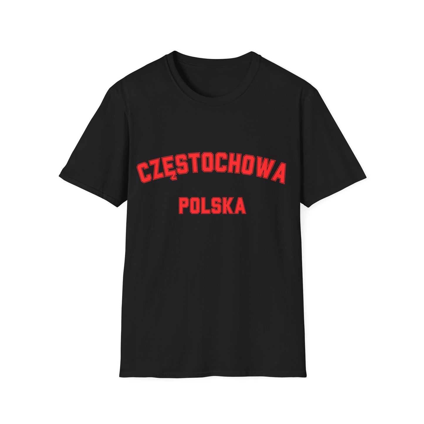 Częstochowa Poland Unisex Softstyle T-Shirt - Casual Heritage Tee