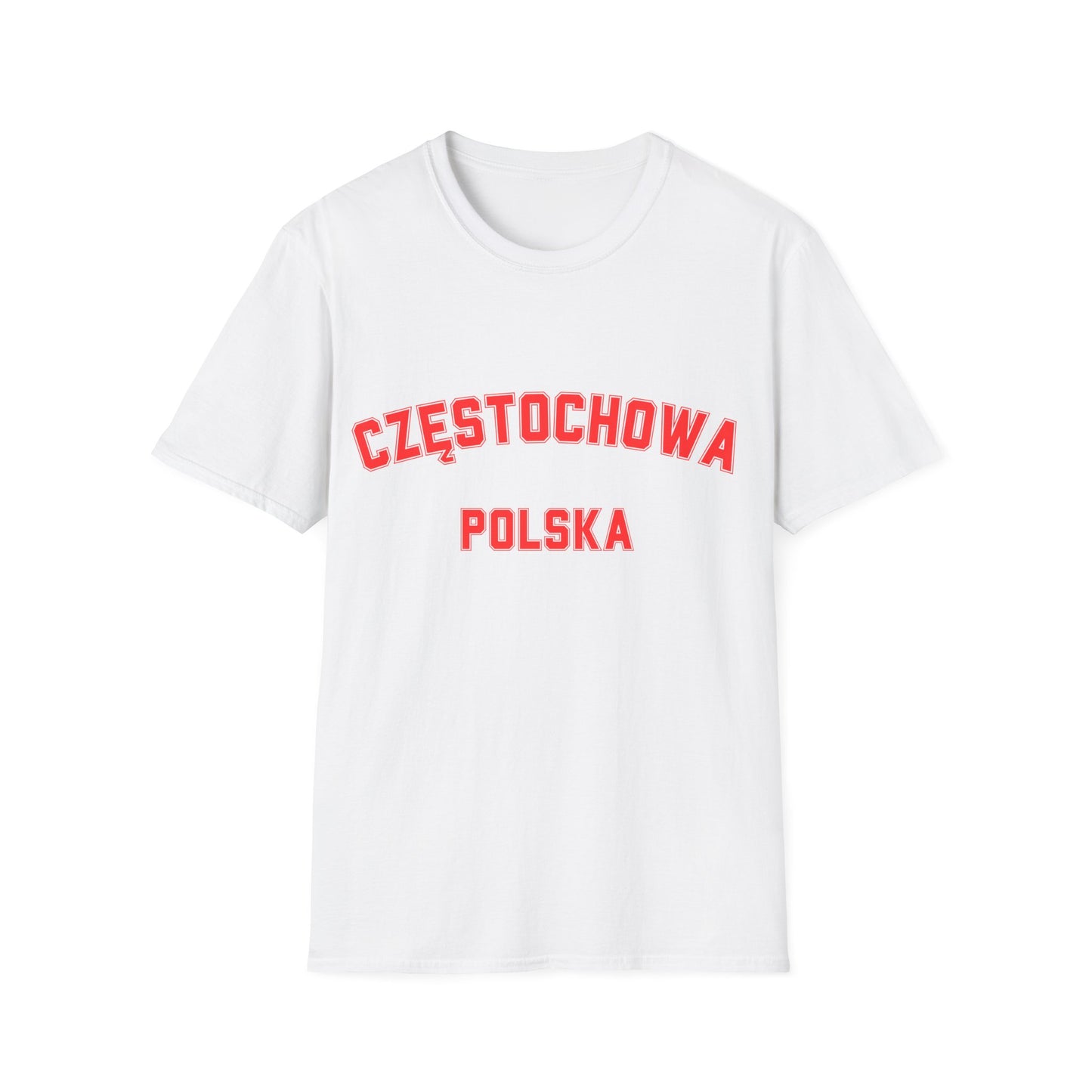 Częstochowa Poland Unisex Softstyle T-Shirt - Casual Heritage Tee