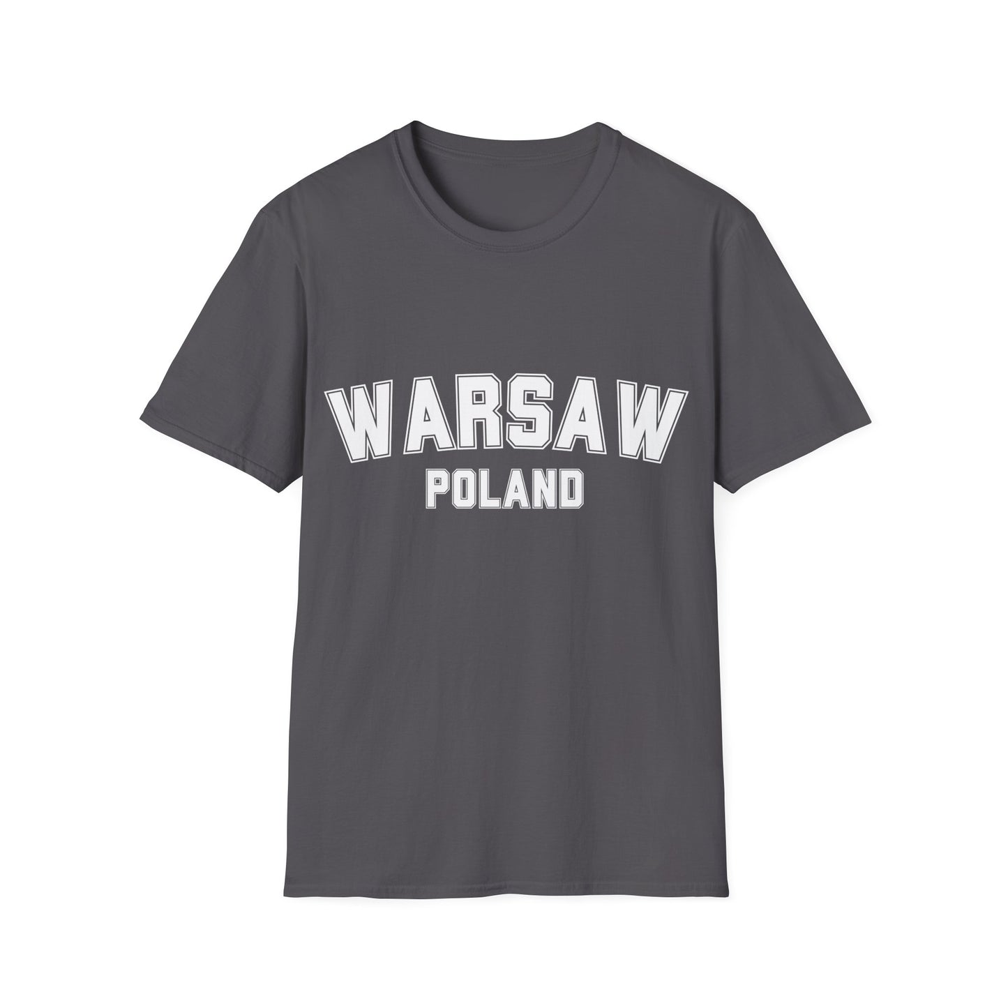 Warsaw Poland Unisex Softstyle T-Shirt - Casual Heritage Tee