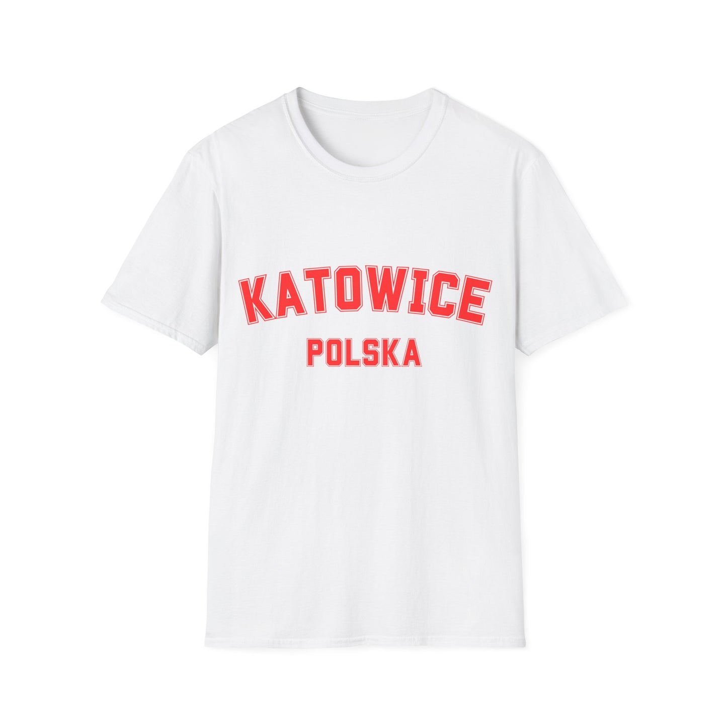 Katowice Poland Unisex Softstyle T-Shirt - Casual Heritage Tee