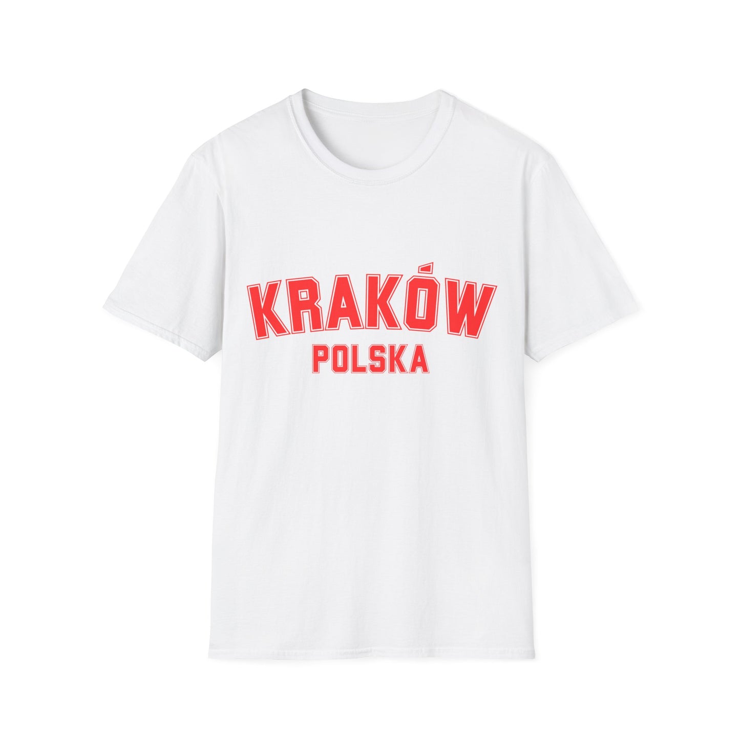 Kraków Poland Unisex Softstyle T-Shirt - Casual Heritage Tee