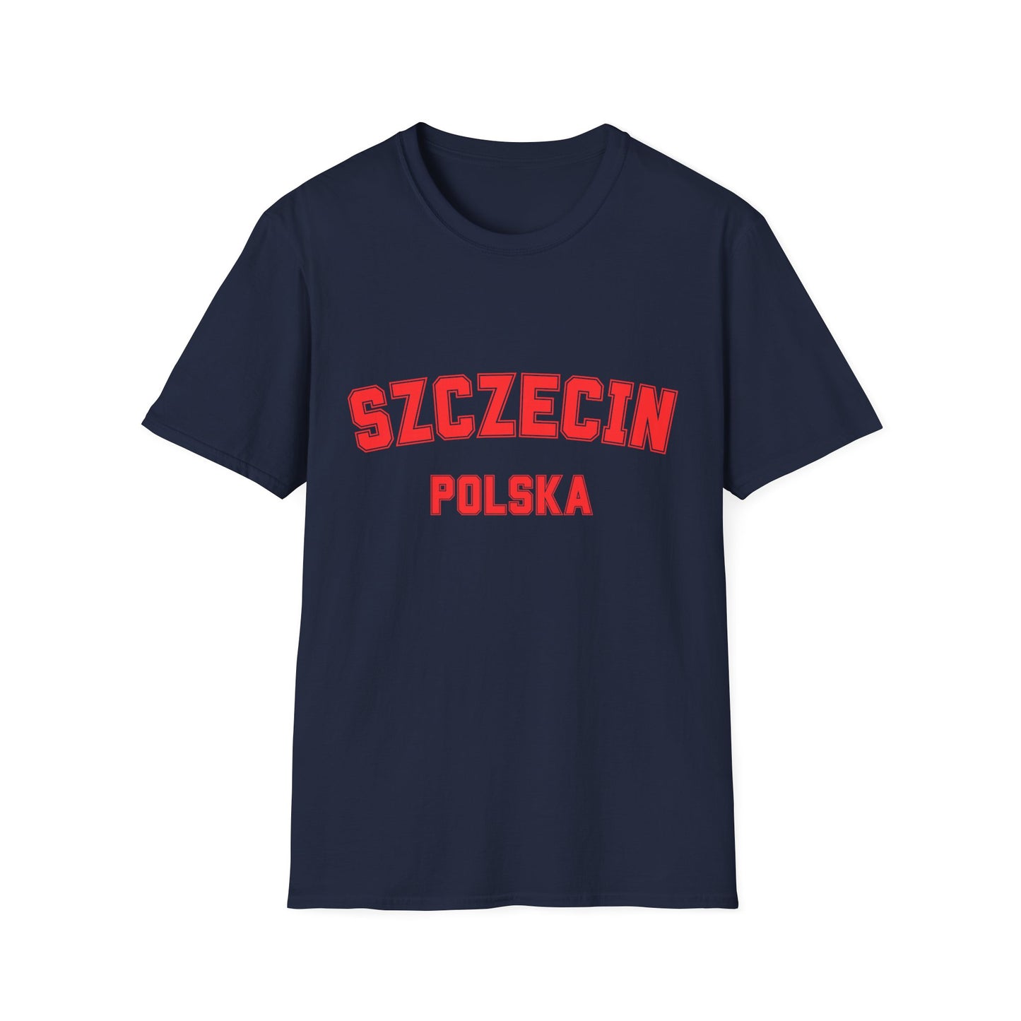 Szczecin Poland Unisex Softstyle T-Shirt - Casual Heritage Tee